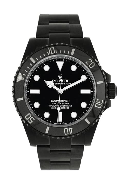 blacked out rolex explorer|Rolex submariner pvd black.